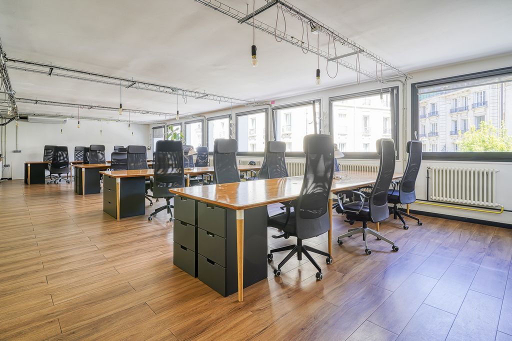 Open space des bureaux Virality®, 71 rue de Saussure à Paris